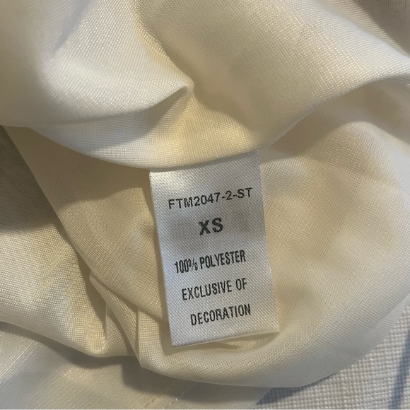 THML Boho Paisley Print Tassal Tie Mini Dress Ruffled Neck Flutter Sleeves - Picture 14 of 16